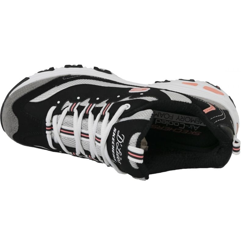 Skechers D'Lites New Journey W 11947-BKWG negru multicolor 2 Skechers D'Lites New Journey W 11947-BKWG negru multicolor 2