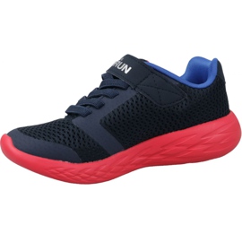 Pantofi Skechers Go Run 600 Jr 97860L-NVRD albastru marin 1