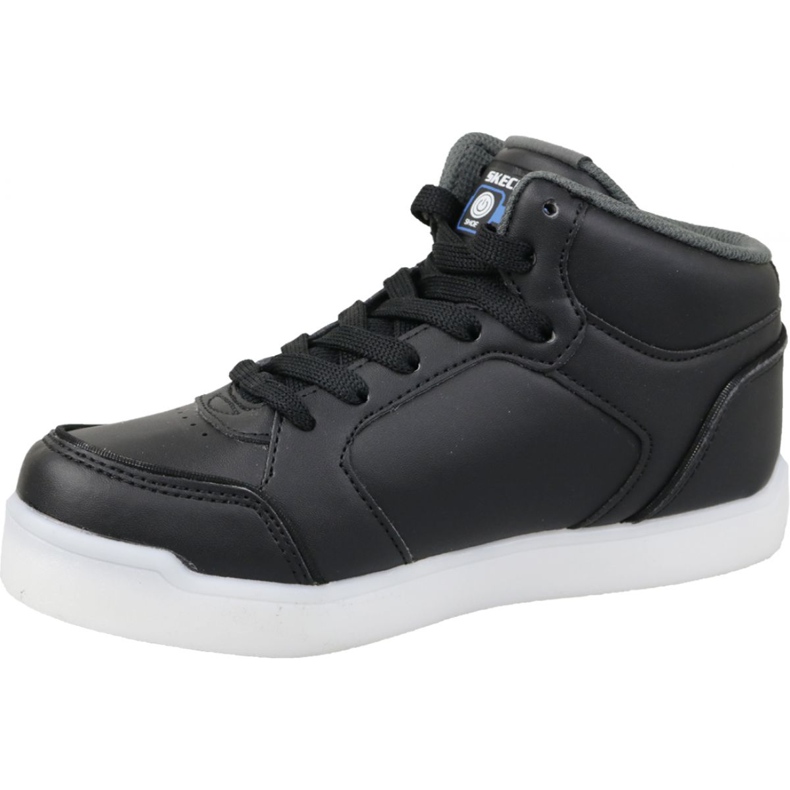 Pantofi Skechers Energy Lights Jr 90622L-BLK negru 1