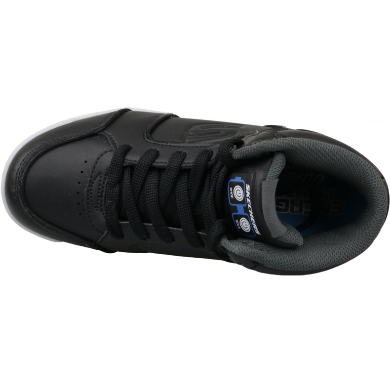 Pantofi Skechers Energy Lights Jr 90622L-BLK negru 2