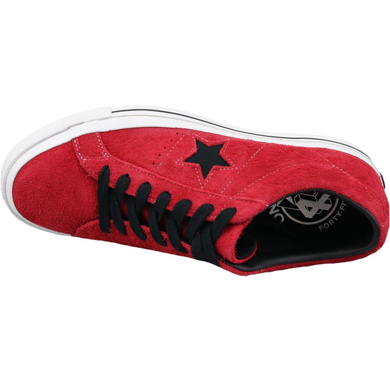 Pantofi Converse One Star M 163246C roșii roșu 2