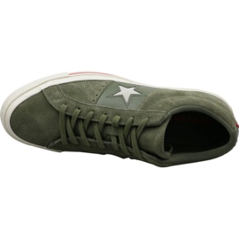 Pantofi Converse One Star 163198C verzi verde 2