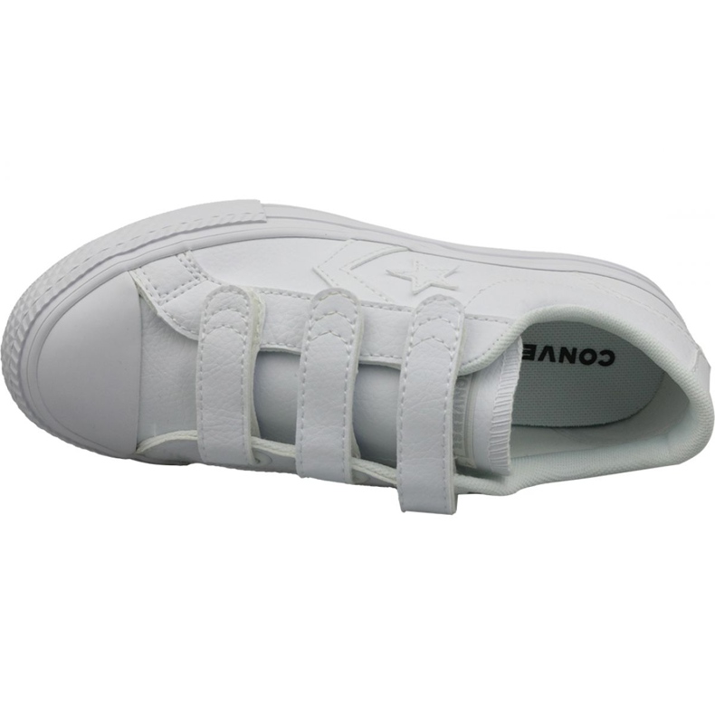 Pantofi Converse Star Player Ev Ox Jr 651830C alb 2