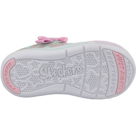 Pantofi Skechers Twinkle Play Jr 20138N-GDMT multicolor galben 3