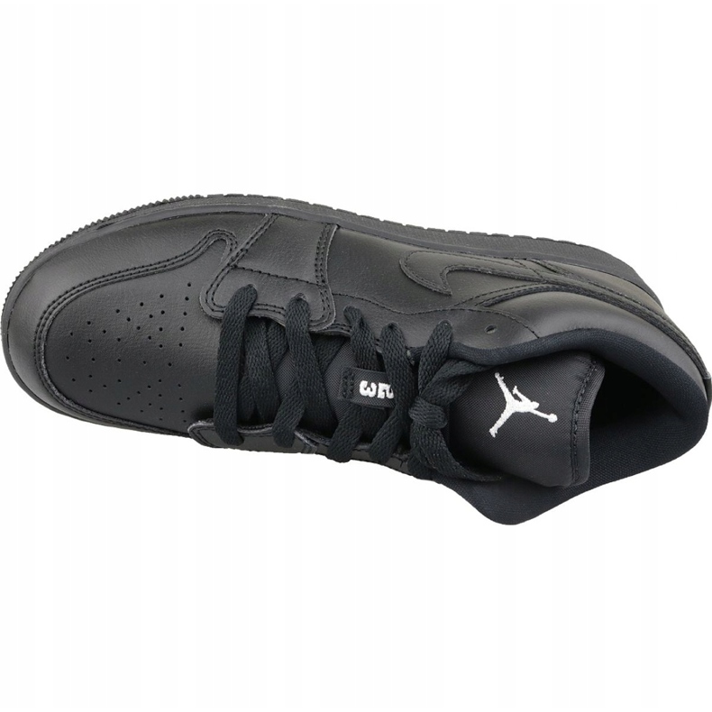 Pantofi negri Nike Jordan Air 1 Low Bg M 553560-006 negru 2