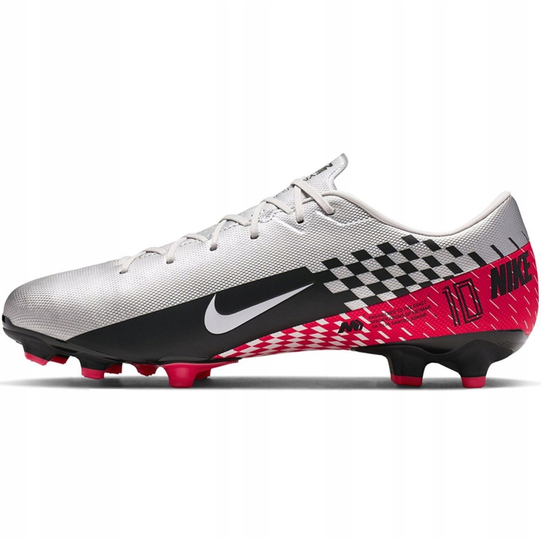 Pantof de fotbal Nike Mercurial Vapor 13 Academy Neymar FG / MG M AT7960-006 gri gri 2 Pantof de fotbal Nike Mercurial Vapor 13 Academy Neymar FG / MG M AT7960-006 gri gri 2
