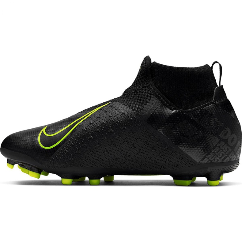 Pantofi de fotbal Nike Phantom Vsn Academy Df FG / MG Jr AO3287-007 negru negru 1
