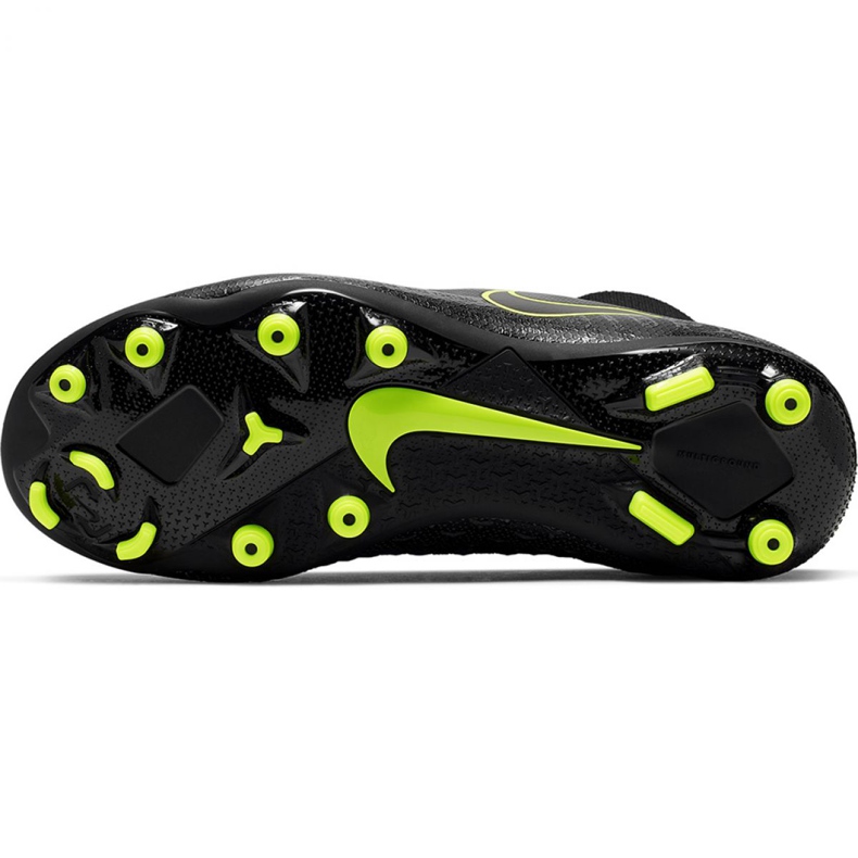 Pantofi de fotbal Nike Phantom Vsn Academy Df FG / MG Jr AO3287-007 negru negru 2