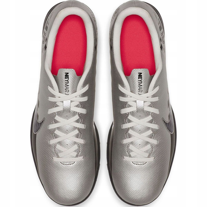 Pantof de fotbal Nike Mercurial Vapor 13 Club Neymar Tf M AT8000-006 gri argint 1