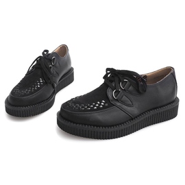 Creepers Boots On Platform 061ss Negru 2