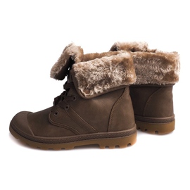 Ghete izolate din lemn R-56 Khaki multicolor verde 1