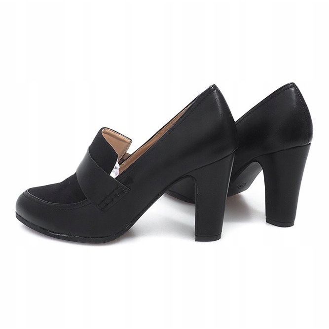 Încălțăminte pe o bară D11 Negru 1