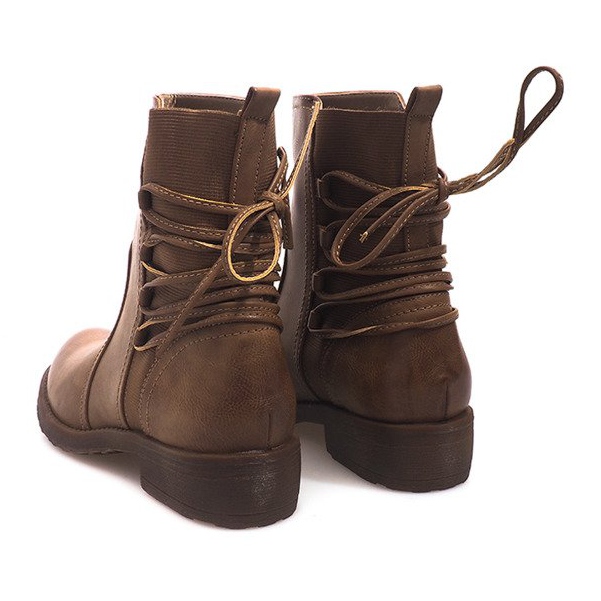 Cizme înalte 55435 Kaki multicolor verde 2