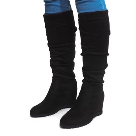 Ghete Saszki Boots CN851 Negru 1