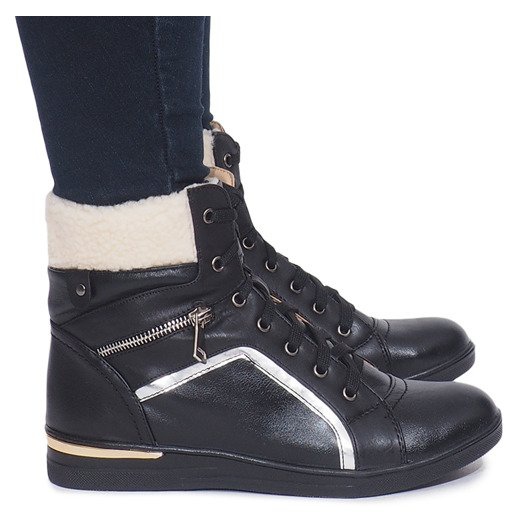 Adidași calzi RY93022-1 Negru 1