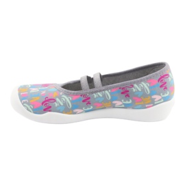 Încălțăminte pentru copii Befado 116Y261 albastru roz gri verde galben 2