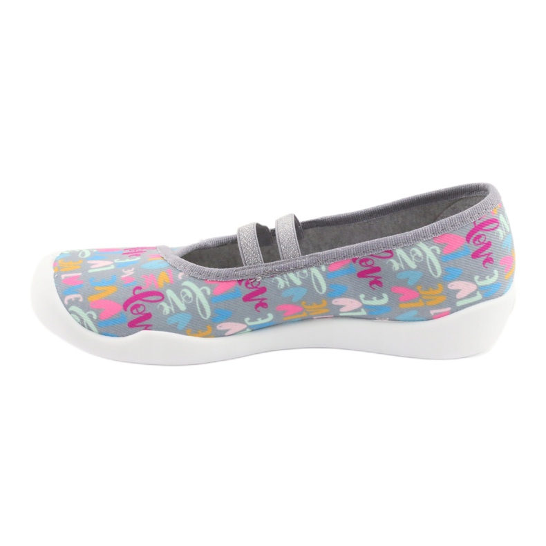 Încălțăminte pentru copii Befado 116Y261 albastru roz gri verde galben 2