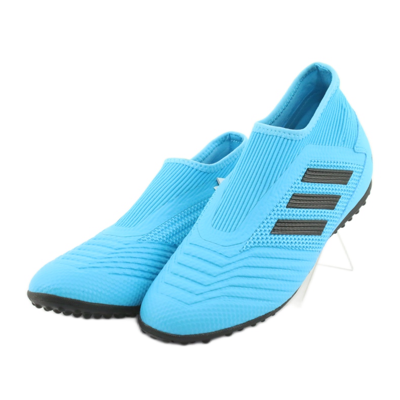 Ghete de fotbal Adidas Predator 19.3 Ll Tf Jr EF9041 albastru 2