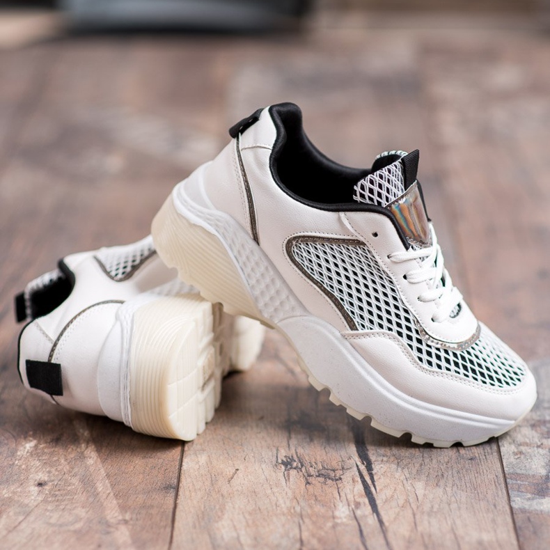 SHELOVET Încălțăminte sport confortabilă alb 1