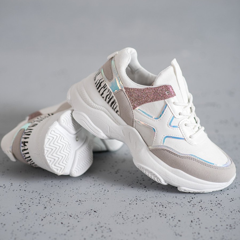 SHELOVET Pantofi sport la modă alb 1