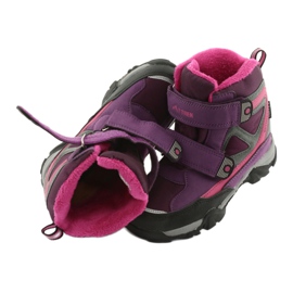 Ghete cu velcro MtTrek cu membrană 18-501-011 violet roz gri 5
