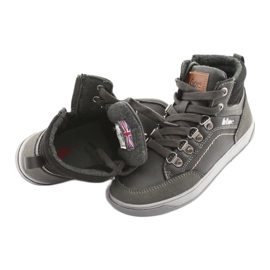 Lee Cooper Pantofi sporturi înalte pentru copii 19-29-081 gri 5