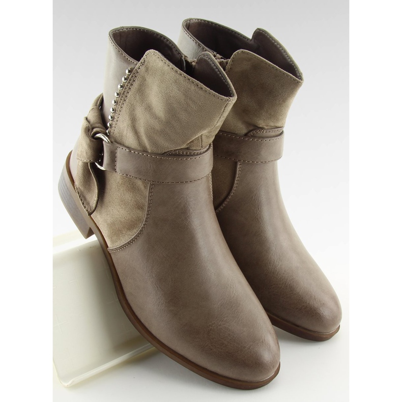 Cizme kaki pentru femei 1046-PA Khaki 1 Cizme kaki pentru femei 1046-PA Khaki 1