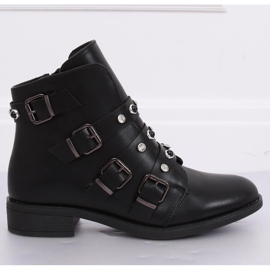 Cizme negre Jodhpur HQ2366 Negre negru 1 Cizme negre Jodhpur HQ2366 Negre negru 1