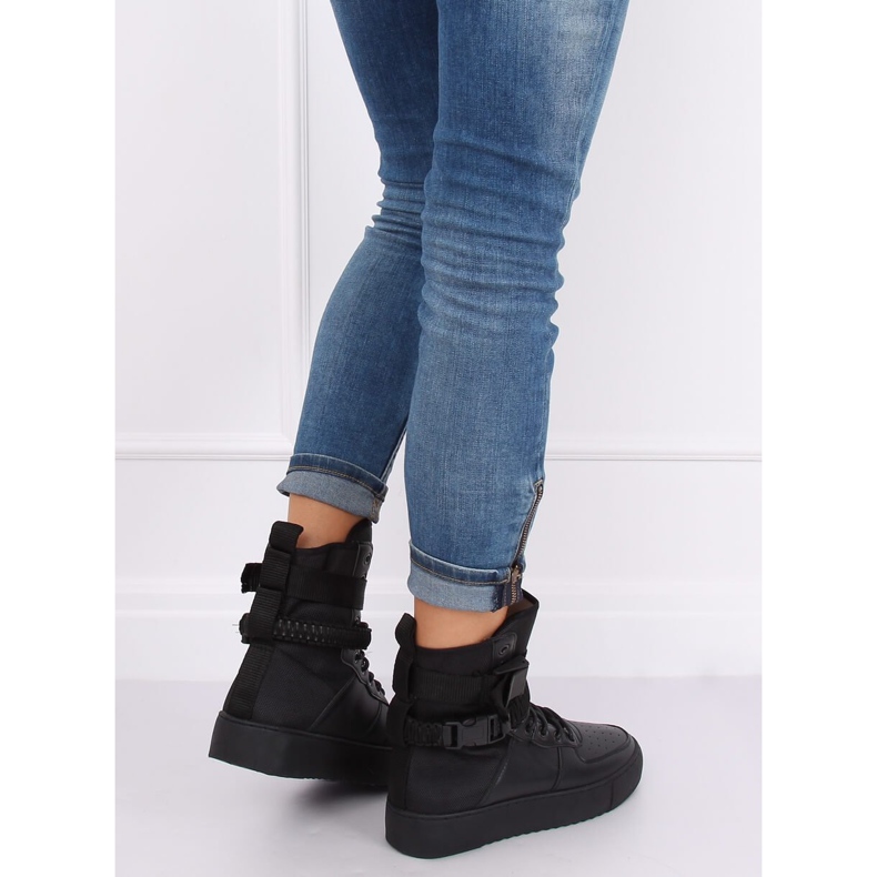 Pantofi sport negri Y-027 negri negru 2