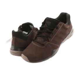 Pantofi de trekking adidas Anzit Dlx M18555 maro 3