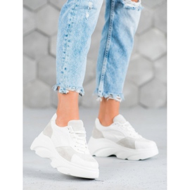 Seastar Încălțăminte sport pe platformă alb 2