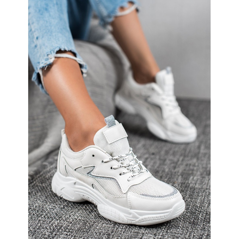 SHELOVET Pantofi sport clasici alb 2 SHELOVET Pantofi sport clasici alb 2