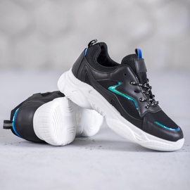 SHELOVET Pantofi sport clasici negru 1