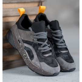 Muto Adidași confortabili Moro gri 1