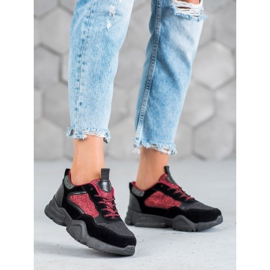 Muto Încălțăminte sport strălucitoare negru 2