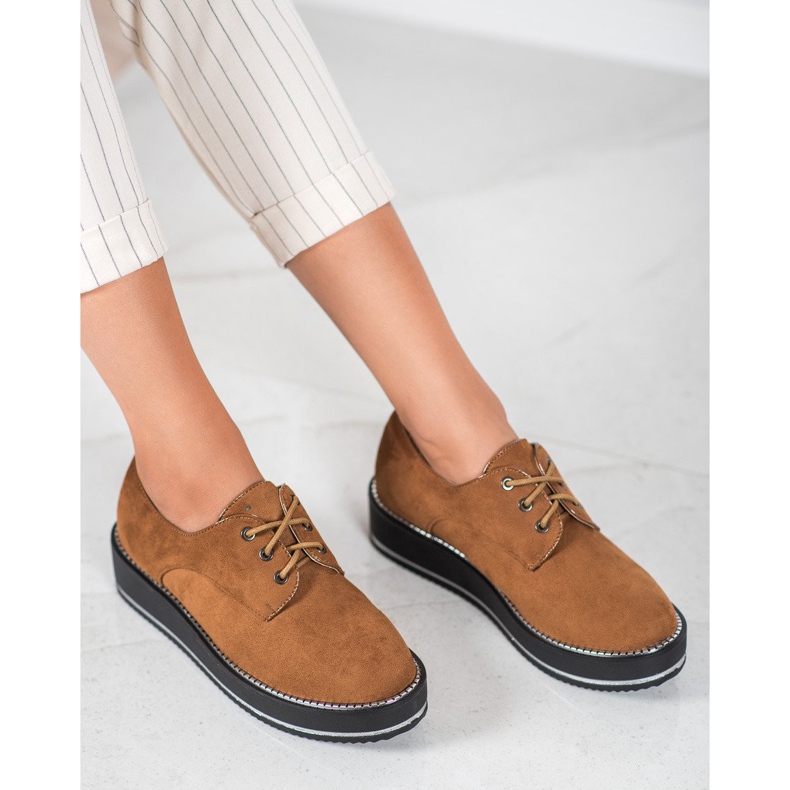 Forever Folie Încălțăminte pe platformă maro 1