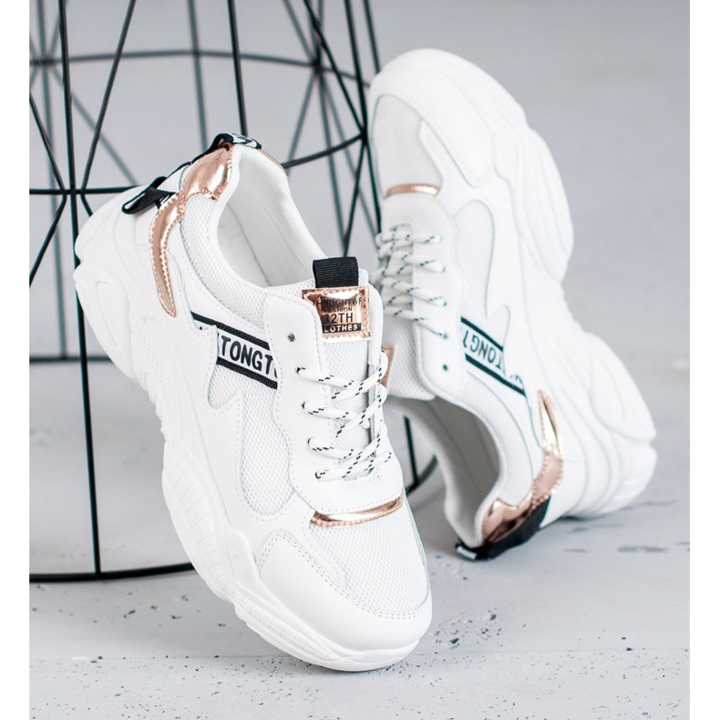 SHELOVET Încălțăminte sport confortabilă alb 1