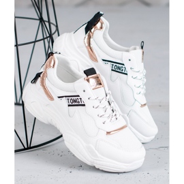 SHELOVET Încălțăminte sport confortabilă alb 2