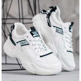 SHELOVET Încălțăminte sport confortabilă alb 1