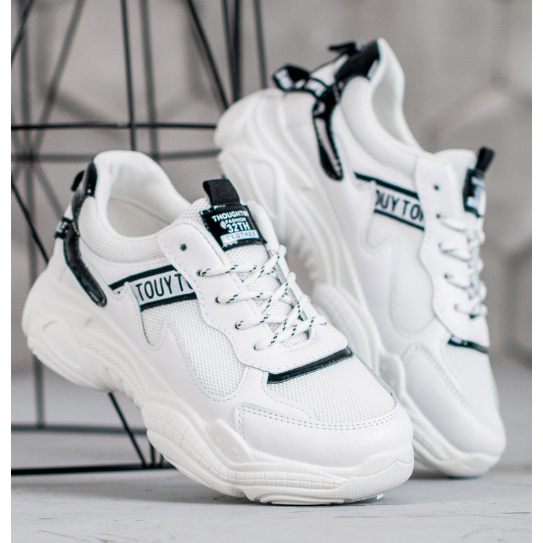 SHELOVET Încălțăminte sport confortabilă alb 1