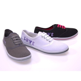 Adidași cu material 12D-130 negru 1