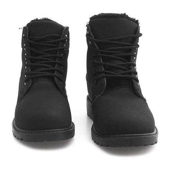 Trappers pentru lemn cald 8315-1 negru 1