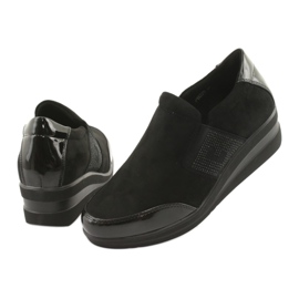 Pantofi negri pe pană Sergio Leone 225 negru 3