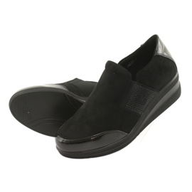 Pantofi negri pe pană Sergio Leone 225 negru 4