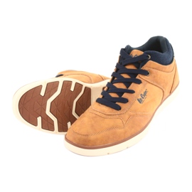 Pantofi bărbați Lee Cooper 19-29-031 cămilă multicolor 4