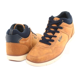 Pantofi bărbați Lee Cooper 19-29-031 cămilă multicolor 3