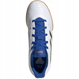 Încălțăminte de interior adidas Predator 19.4 În Sala Jr EG2829 alb alb 1