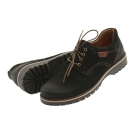 Pantofi bărbați Riko 858 negri negru 4