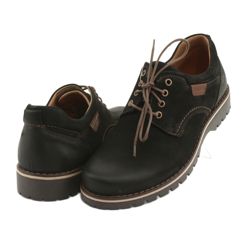 Pantofi bărbați Riko 858 negri negru 3