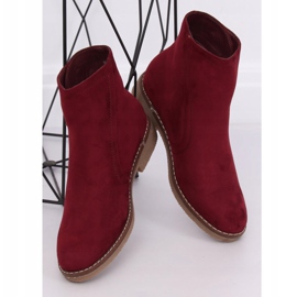 Cizme Maroon 8B908 Wine Jodhpur roșu 2 Cizme Maroon 8B908 Wine Jodhpur roșu 2